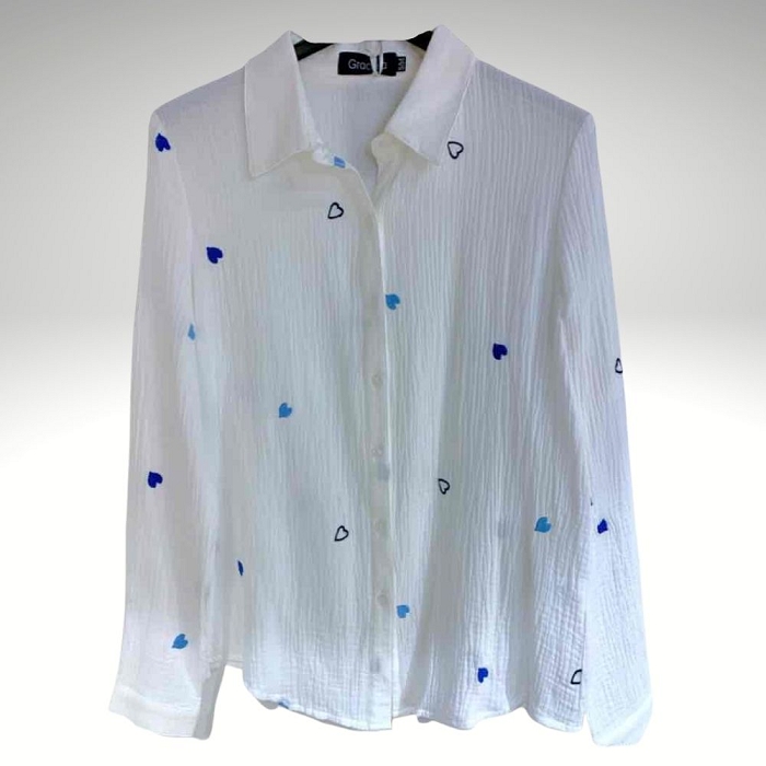Scarpy creation clara chemise gaze de coton chemise broderie anglaise blanc1660801_2