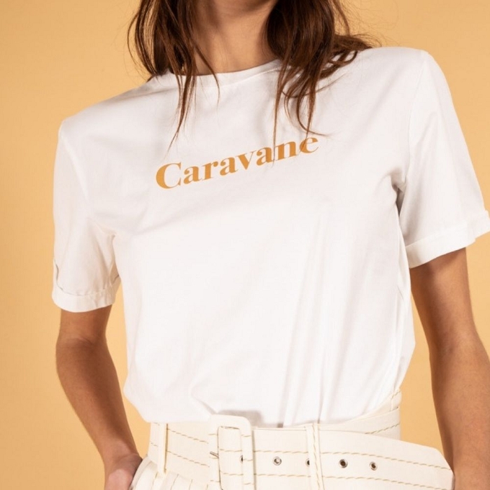 Scarpy creation my stephanie t shirt caravane yl blanc1661901_3