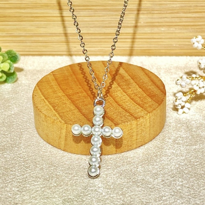 Scarpy creation my blanche collier yl argent