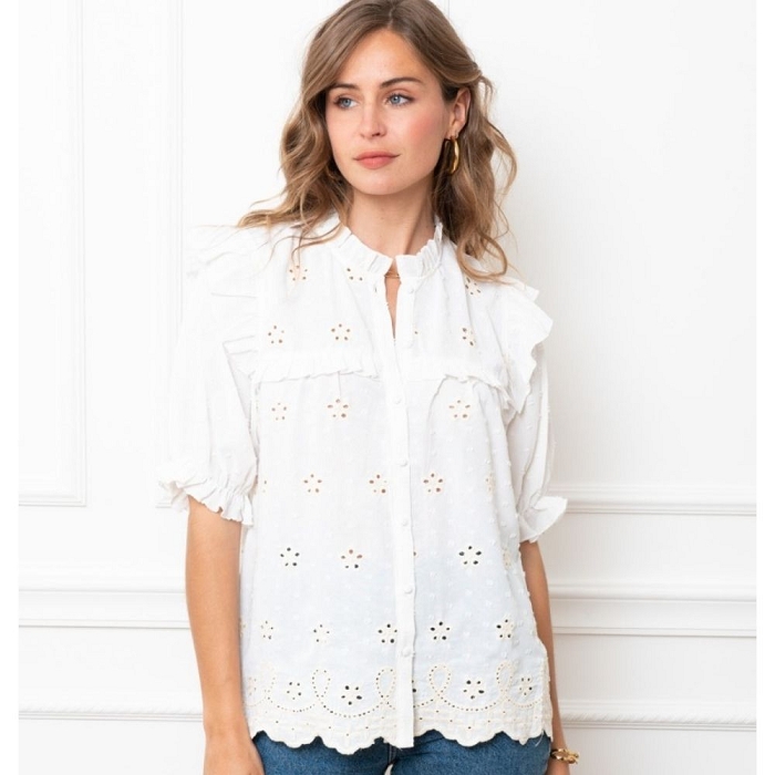Chemise broderie hotsell anglaise femme