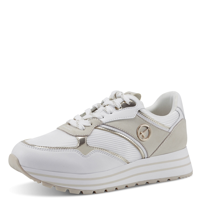 Tamaris 23706 20 lacets blanc