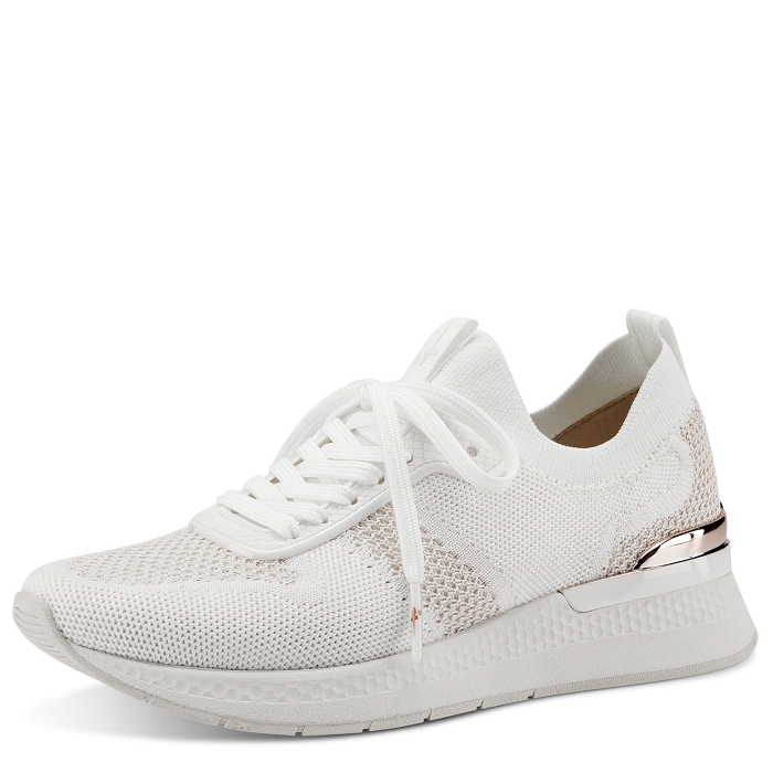 Tamaris 23712 20 lacets blanc