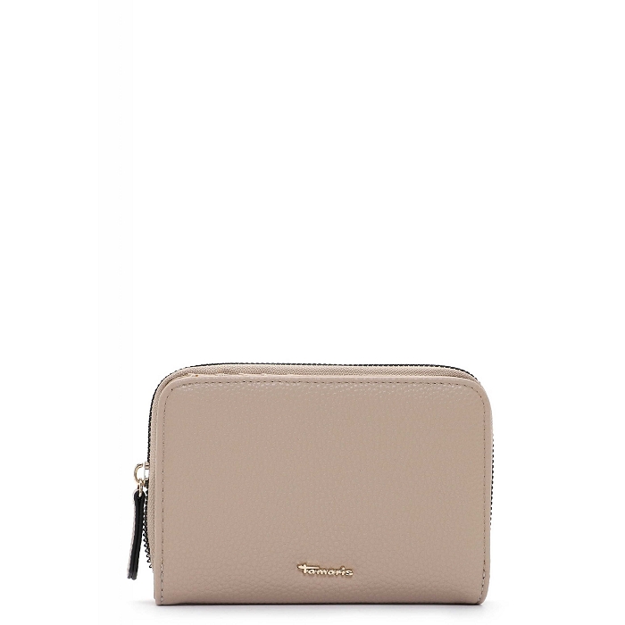 Tamaris maro jasmina wallet with zipper beige