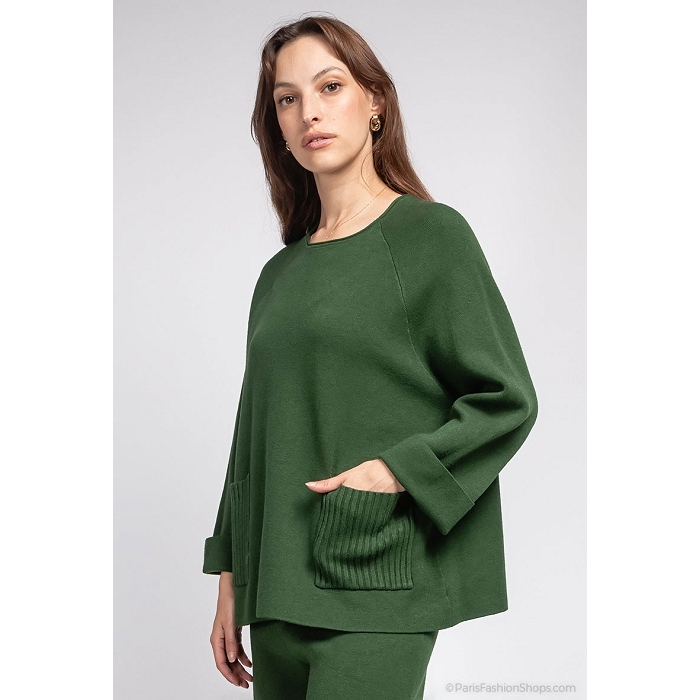 Scarpy creation charmy pull col v vert3095701_3