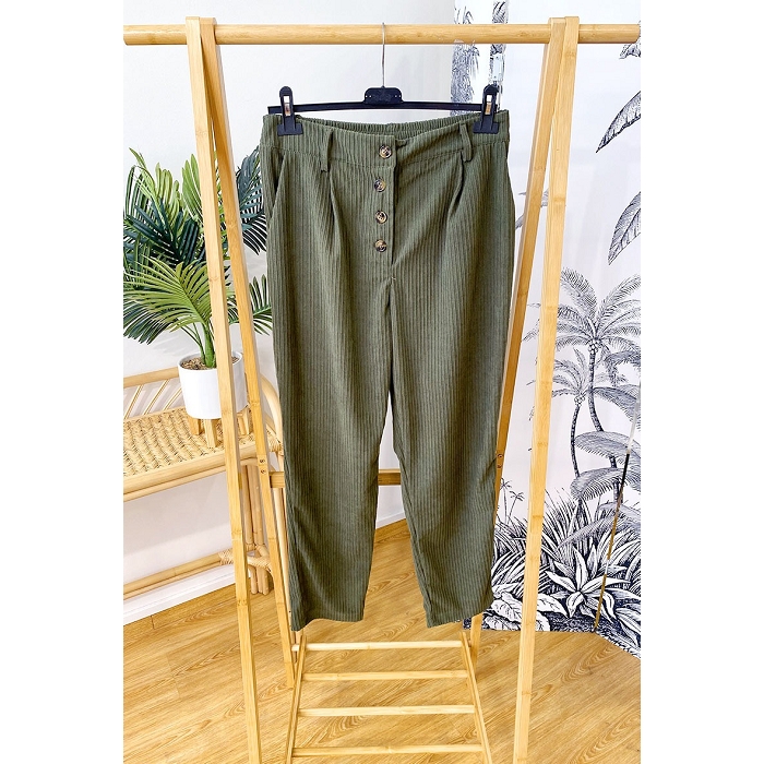 Scarpy creation carla  pant velours vert