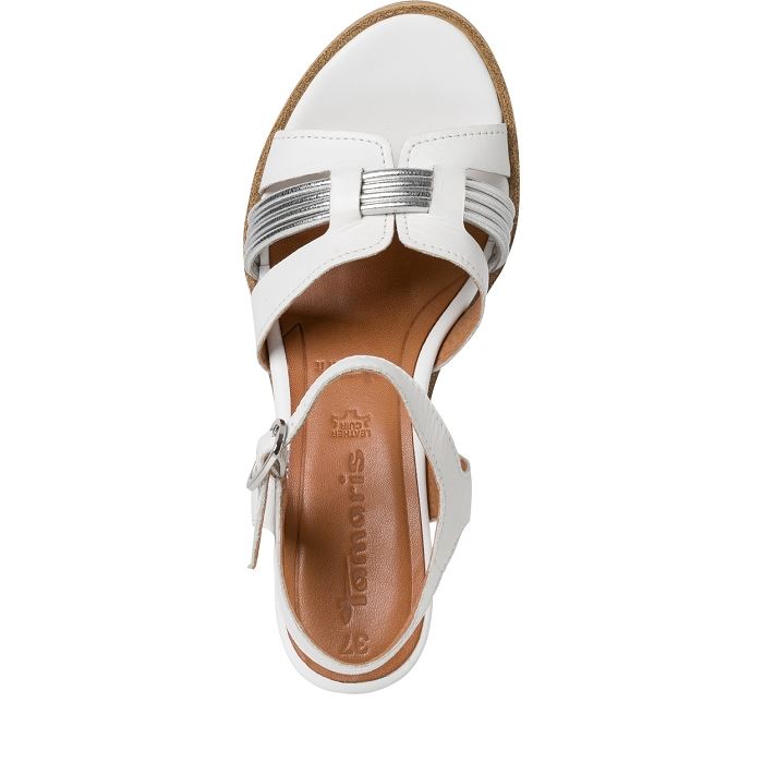 Tamaris my 28243 20 sandales yl blanc3111201_5