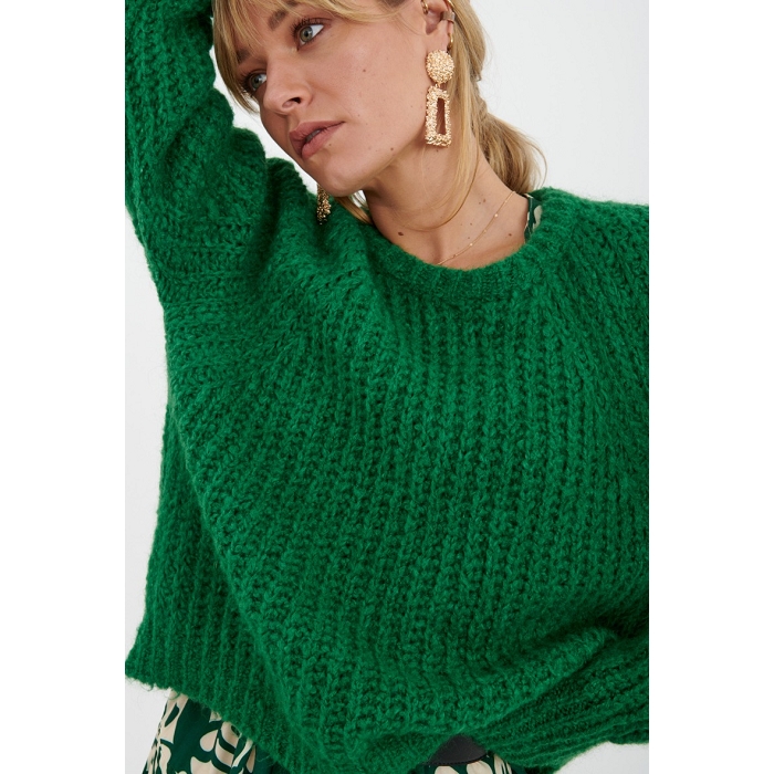 Scarpy creation noeline pull laine et mohair vert3705401_2