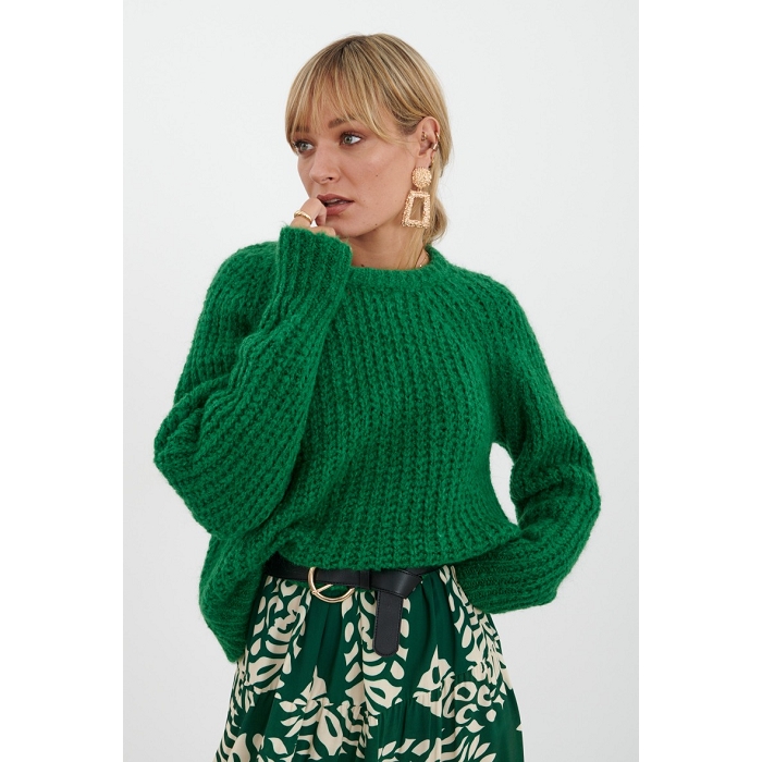 Scarpy creation noeline pull laine et mohair vert3705401_3