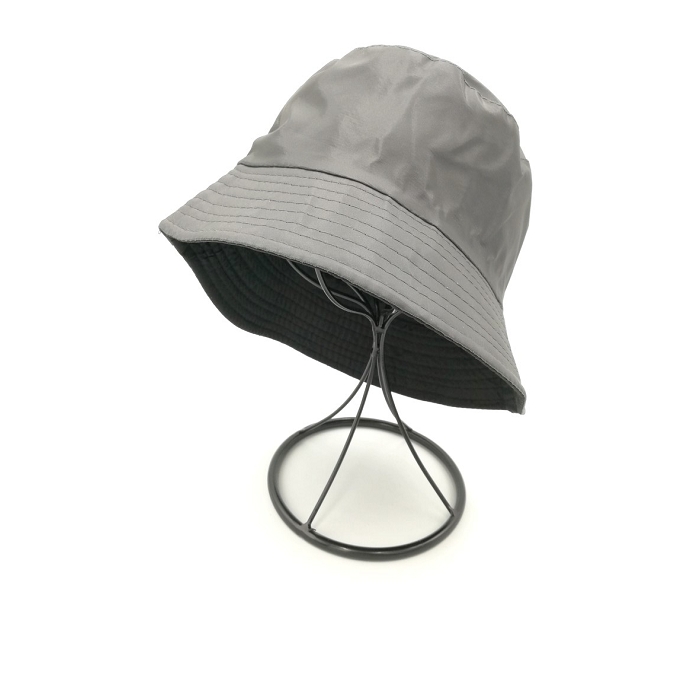 Scarpy creation chapeau de pluie reversible gris