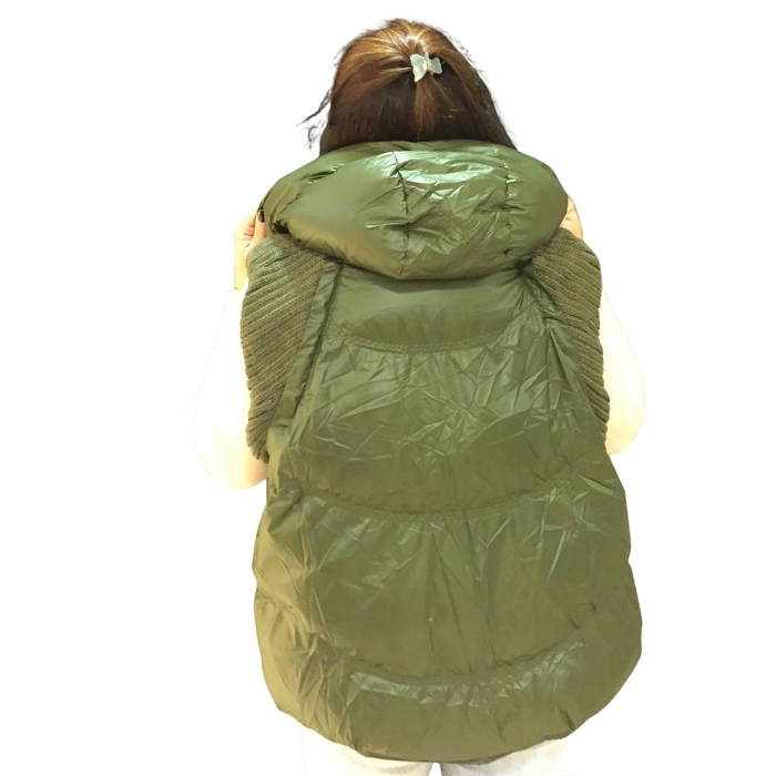 Scarpy creation kilkia gillet doudoune vert3713903_2