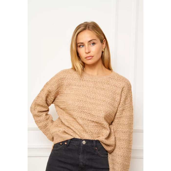 Scarpy creation my kiapia pull uni chic et chaud yl beige