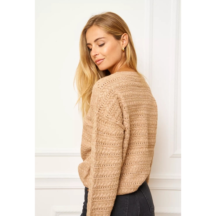 Scarpy creation my kiapia pull uni chic et chaud yl beige3714102_5