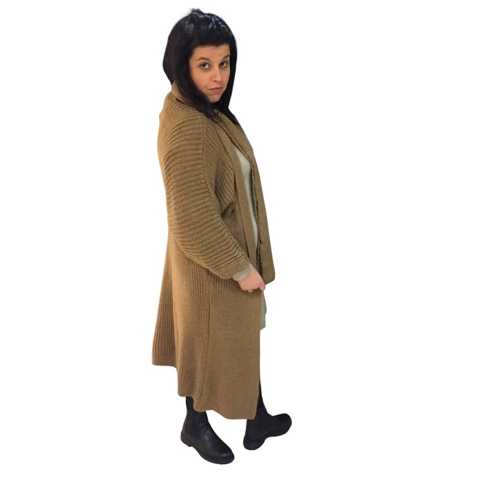 Scarpy creation julieta manteau gilet mohair echarpe assortie naturel3721401_2