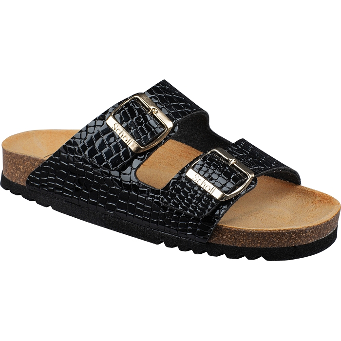 Scholl my josephine croco printed yl noir