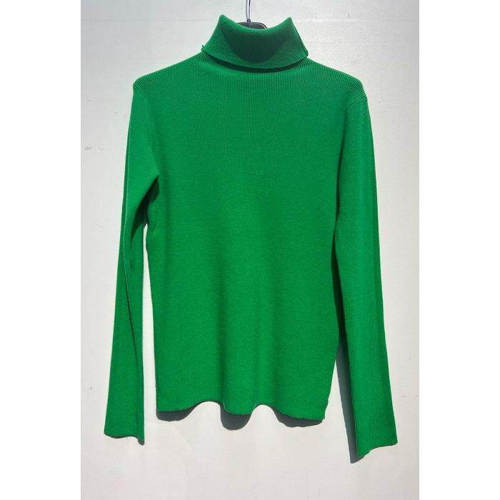 Scarpy creation my pull col roule manche longue yl vert