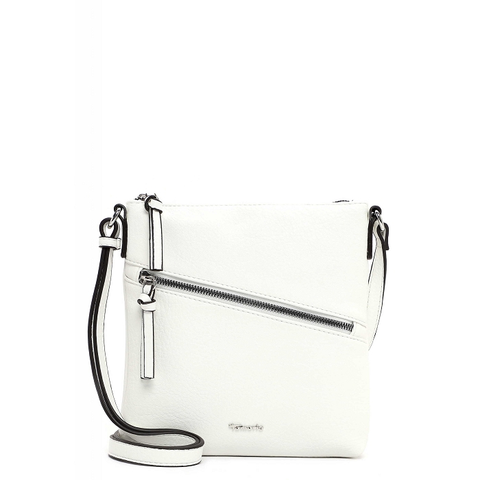 Tamaris maro alessia handbag with zipper small blanc