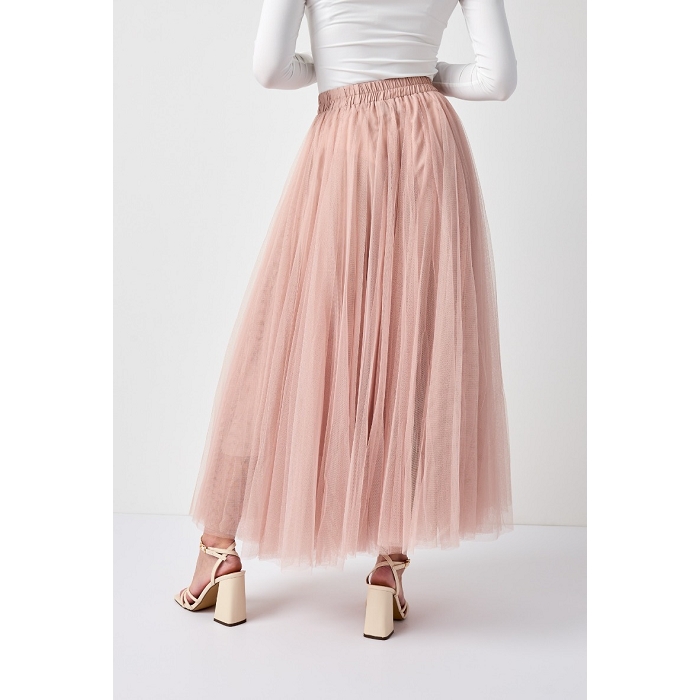 Scarpy creation my chokki jupe longue en tulle de printemps yl rose3749202_3