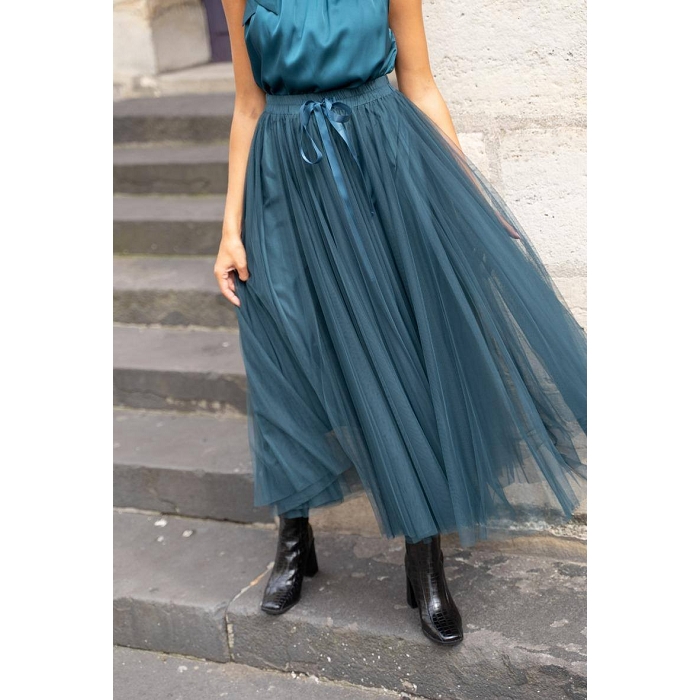 Scarpy creation my chokki jupe longue en tulle yl bleu3749208_2