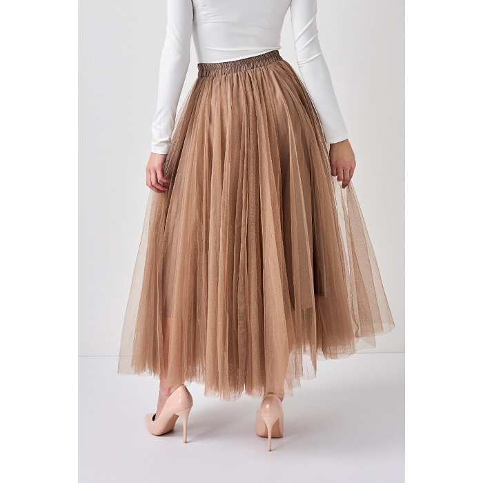 Scarpy creation my chokki jupe longue en tulle yl naturel3749209_3