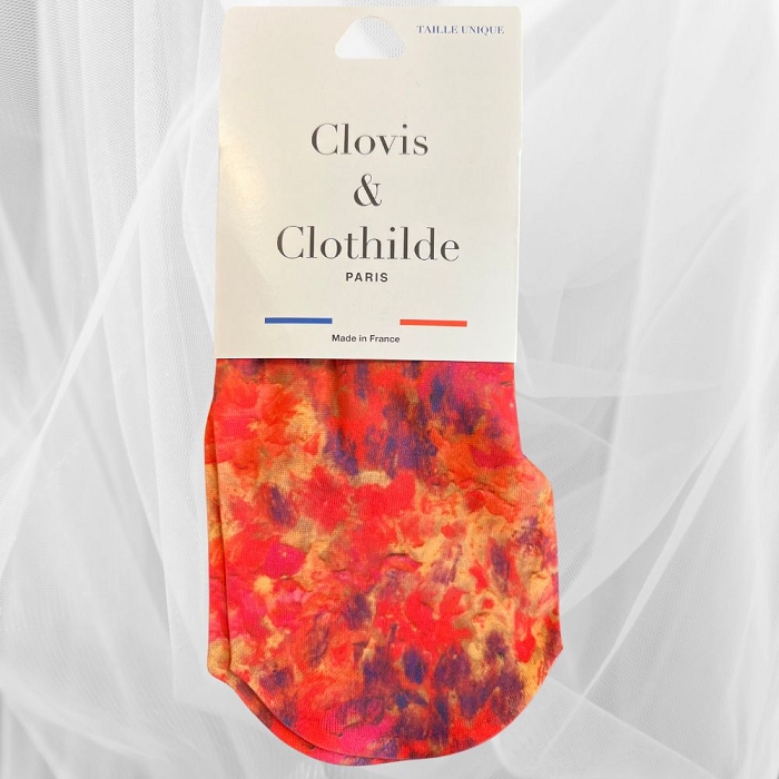 Clovis et clothilde socquettes rouge3752703_4