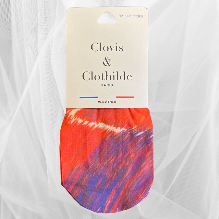 Clovis et clothilde socquettes rouge3752704_5