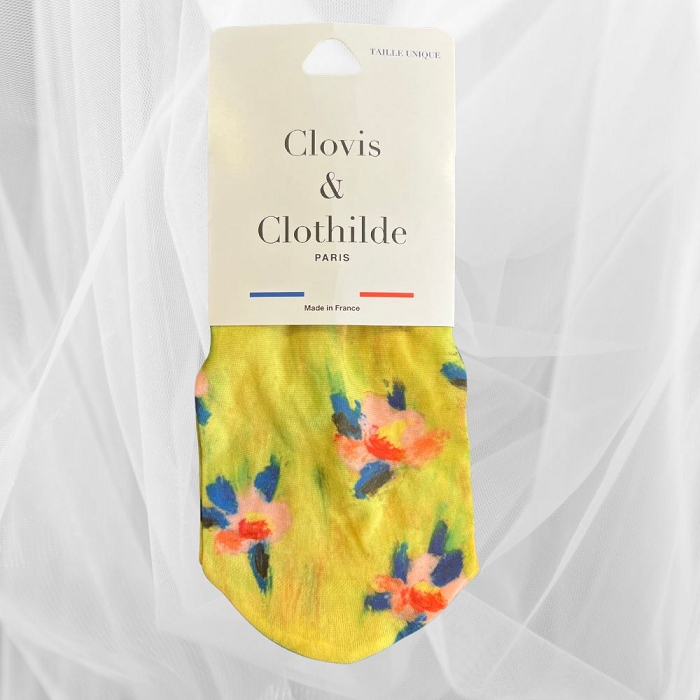Clovis et clothilde socquettes jaune3752708_4