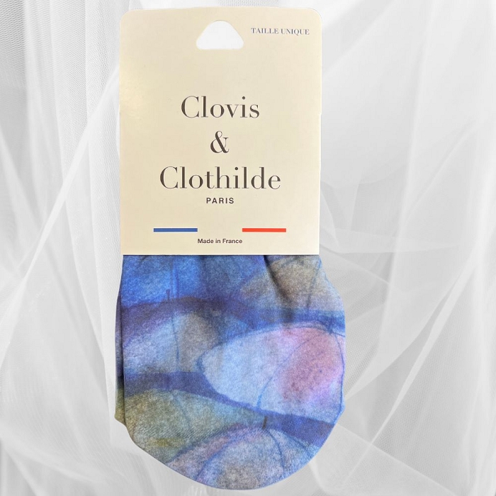 Clovis et clothilde socquettes bleu3752715_4