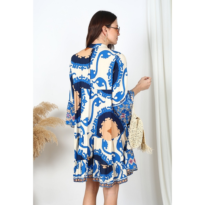 Scarpy creation robe katia bleu3773502_4