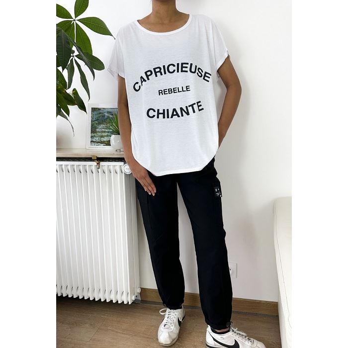 Scarpy creation zafa tshirt mojito blanc3776001_2