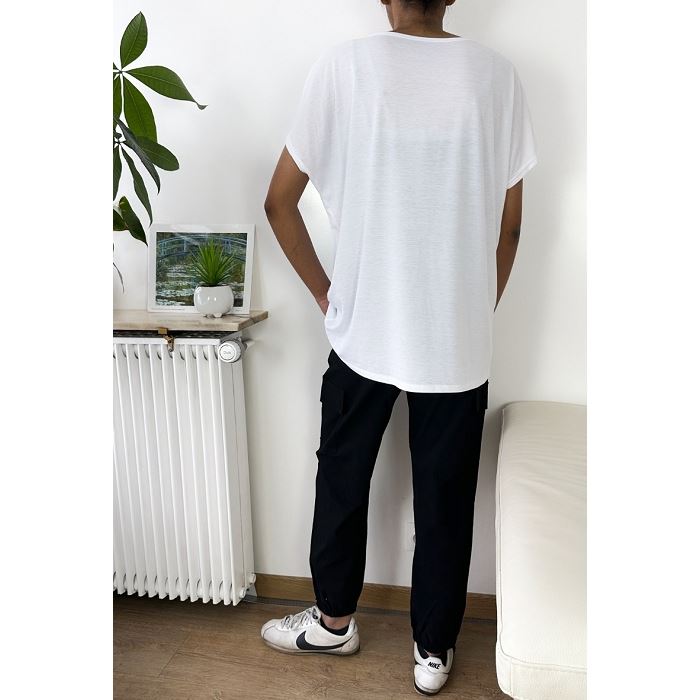 Scarpy creation zafa tshirt mojito blanc3776001_3