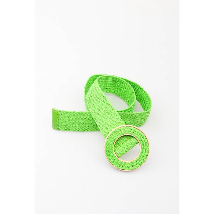 Scarpy creation moda ceinture elastique vert