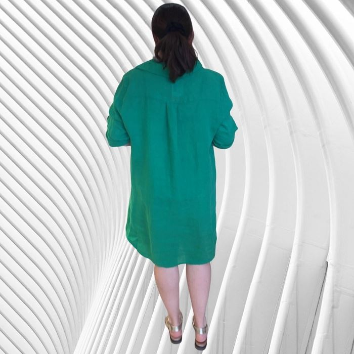 Scarpy creation my keepcool robe en lin yl vert3783502_5