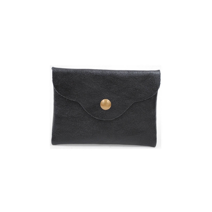 Scarpy creation my porte monnaie en cuir yl noir