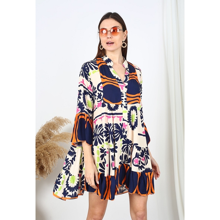 Scarpy creation my robe katia yl bleu