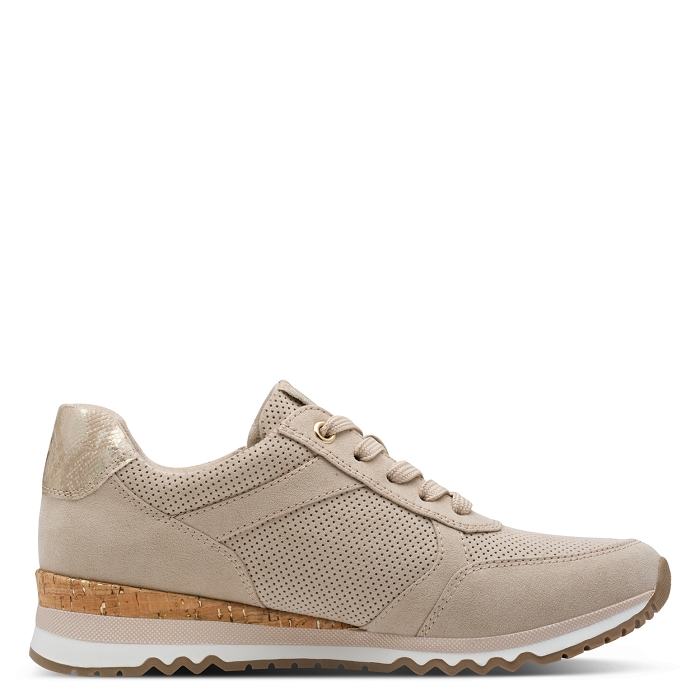 Marco tozzi my 23781 41 lacets yl beige3793201_3