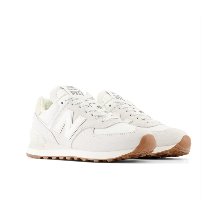 New balance 574 blanc