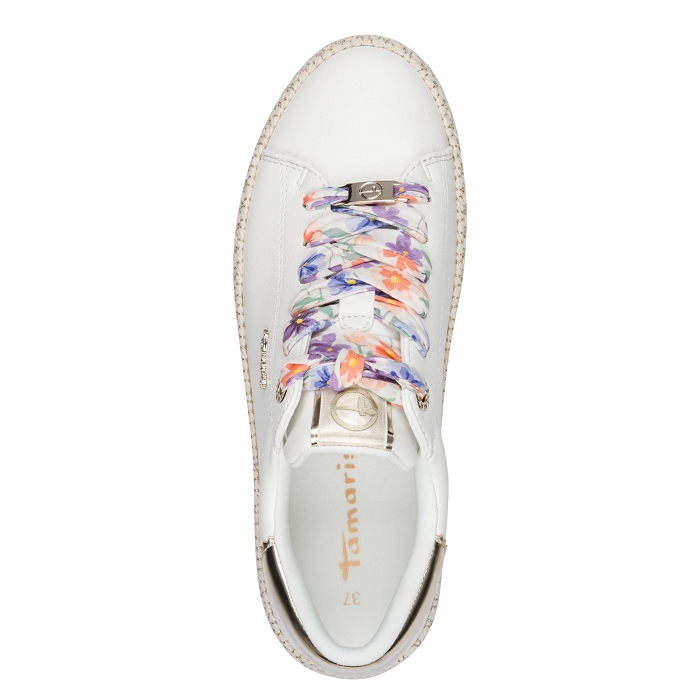 Tamaris my 23713 42 lacets yl blanc3799604_6
