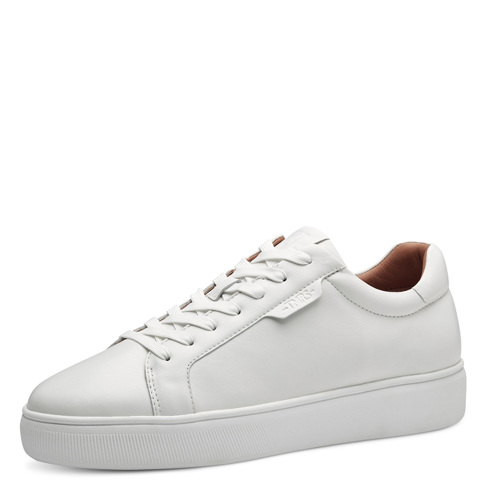 Tamaris my 13601 42 ch. a lacets yl blanc