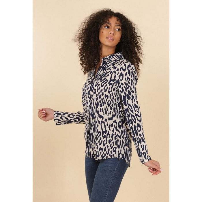 Scarpy creation chokia chemise satine leopard beige3811001_5