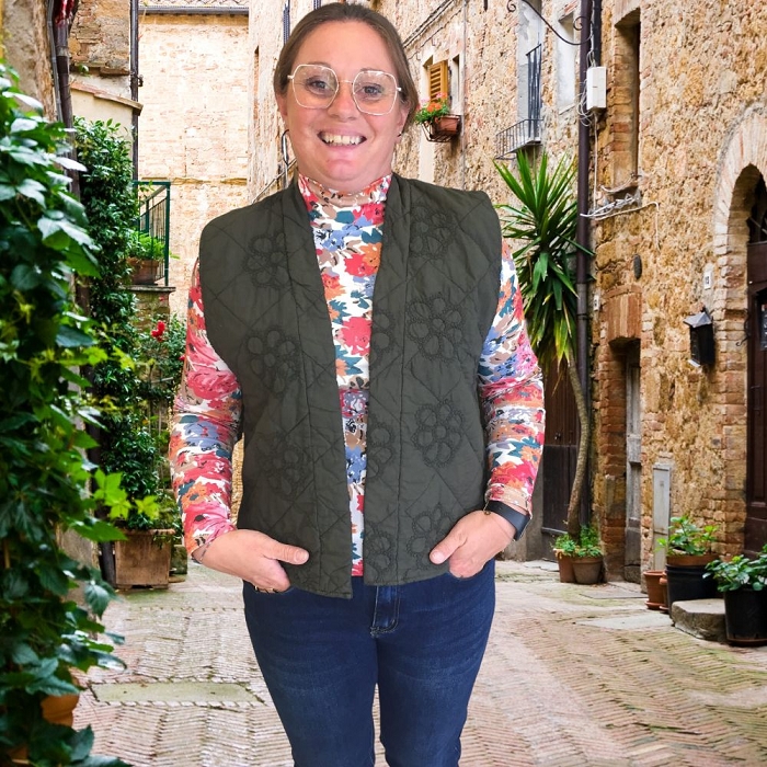 Scarpy creation noelie veste gilet matelassee brodee vert3812202_2