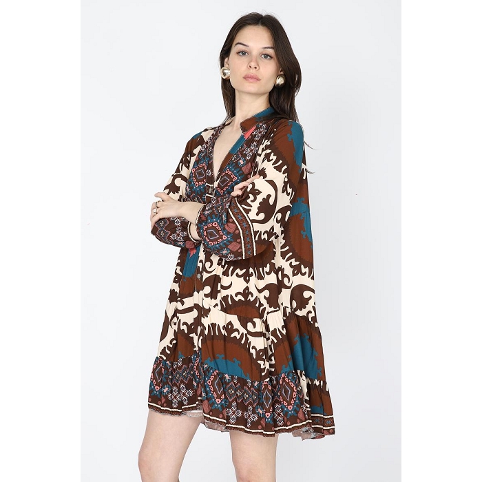 Scarpy creation my robe katia yl marron