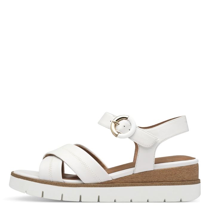 Tamaris 28202 42 sandales blanc3814307_2