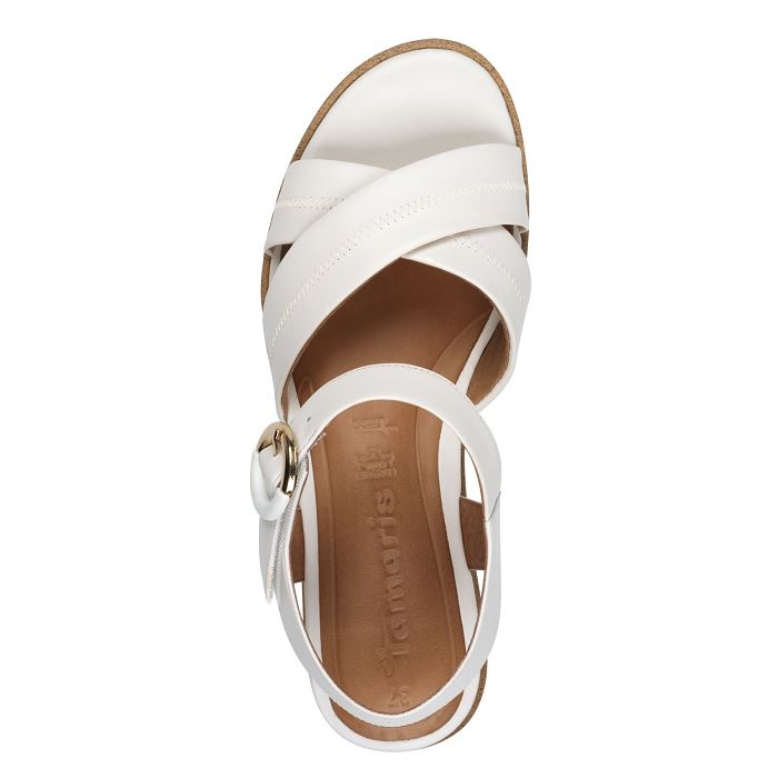 Tamaris 28202 42 sandales blanc3814307_6