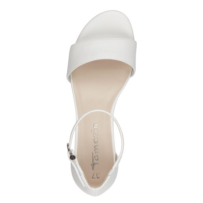 Tamaris 28295 42 sandales blanc3818703_6