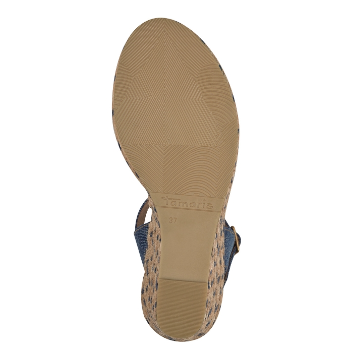 Tamaris 28300 42 sandales bleu3818811_4