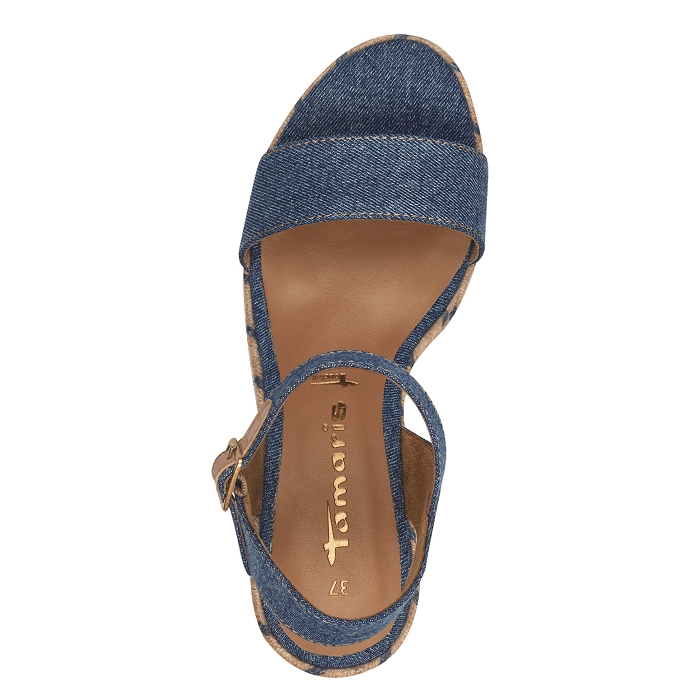 Tamaris 28300 42 sandales bleu3818811_6