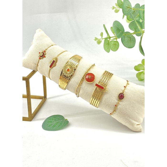Scarpy creation my missara bracelet en acier or yl or