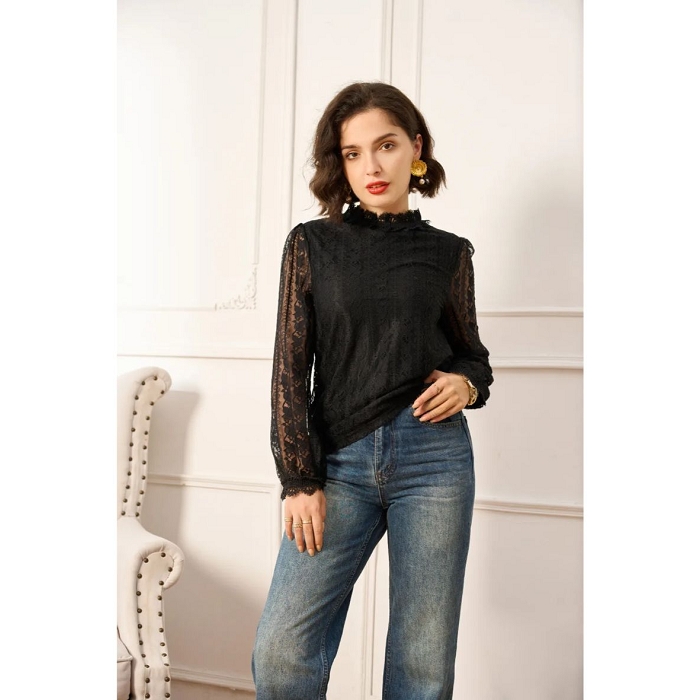 Scarpy creation kilky blouse noir3833101_5