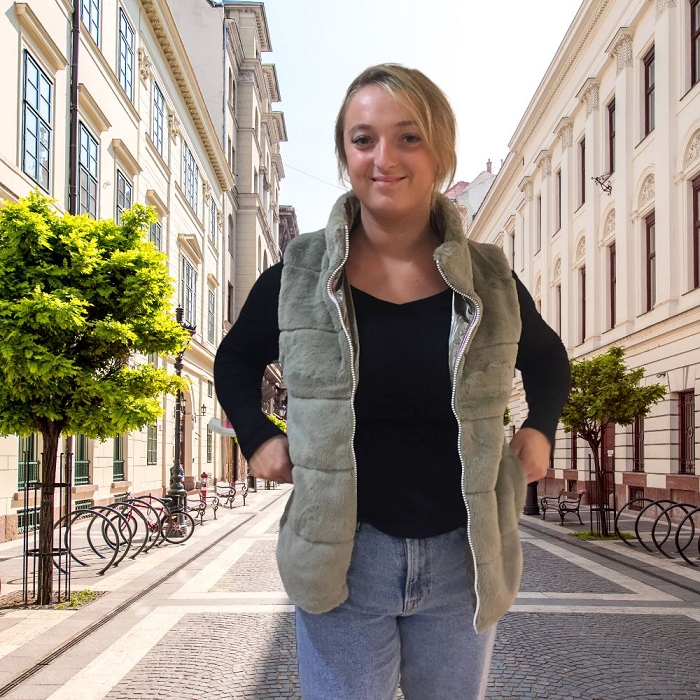 Scarpy creation laura gilet doudoune impermeable reversible fourree or3833302_2