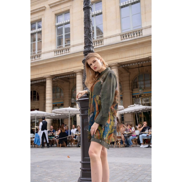 Scarpy creation my robe chemise bella blue yl vert